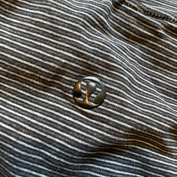 Lululemon striped long sleeve vneck - Picture 2 of 2